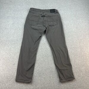 Lucky Brand Pants Mens Size 34x30 (34x29)Gray 121 Heritage Slim Fit Cotton Blend